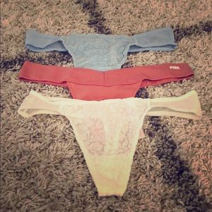 Pink Victoria’s Secret underwear